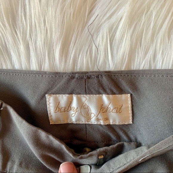 VTG Y2K Baby Phat Ultra Cropped Gray Pants - Picture 4 of 8